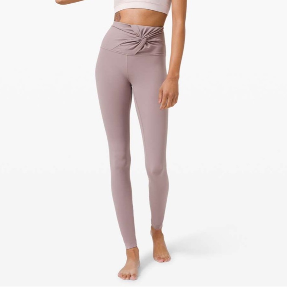 Lululemon Align High Rise Tights 28” Leggings Twist Waist